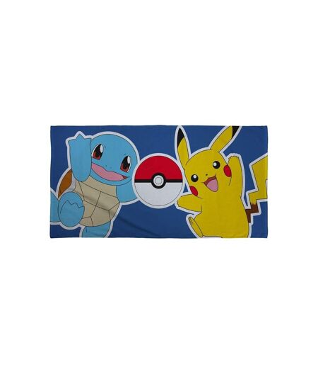 Pokemon - Serviette de bain LAND (Bleu / Multicolore) (Taille unique) - UTAG2972