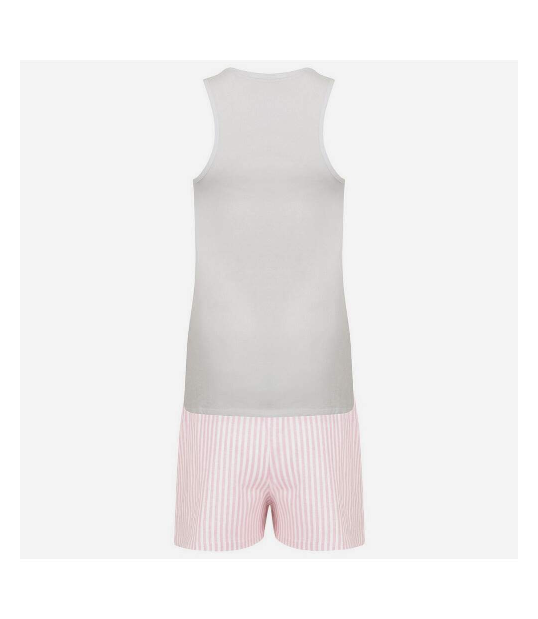 Ensemble de pyjama court femme blanc / rose Towel City