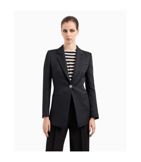 Blazer Motif/style Uni Femme Noir Armani Exchange