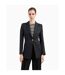 Blazer Motif/style Uni Femme Noir Armani Exchange-1