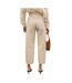 Jean barrel beige femme oraije bony-2