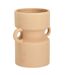 Vase avec Anse Déco Arty 15cm Beige Nude-1