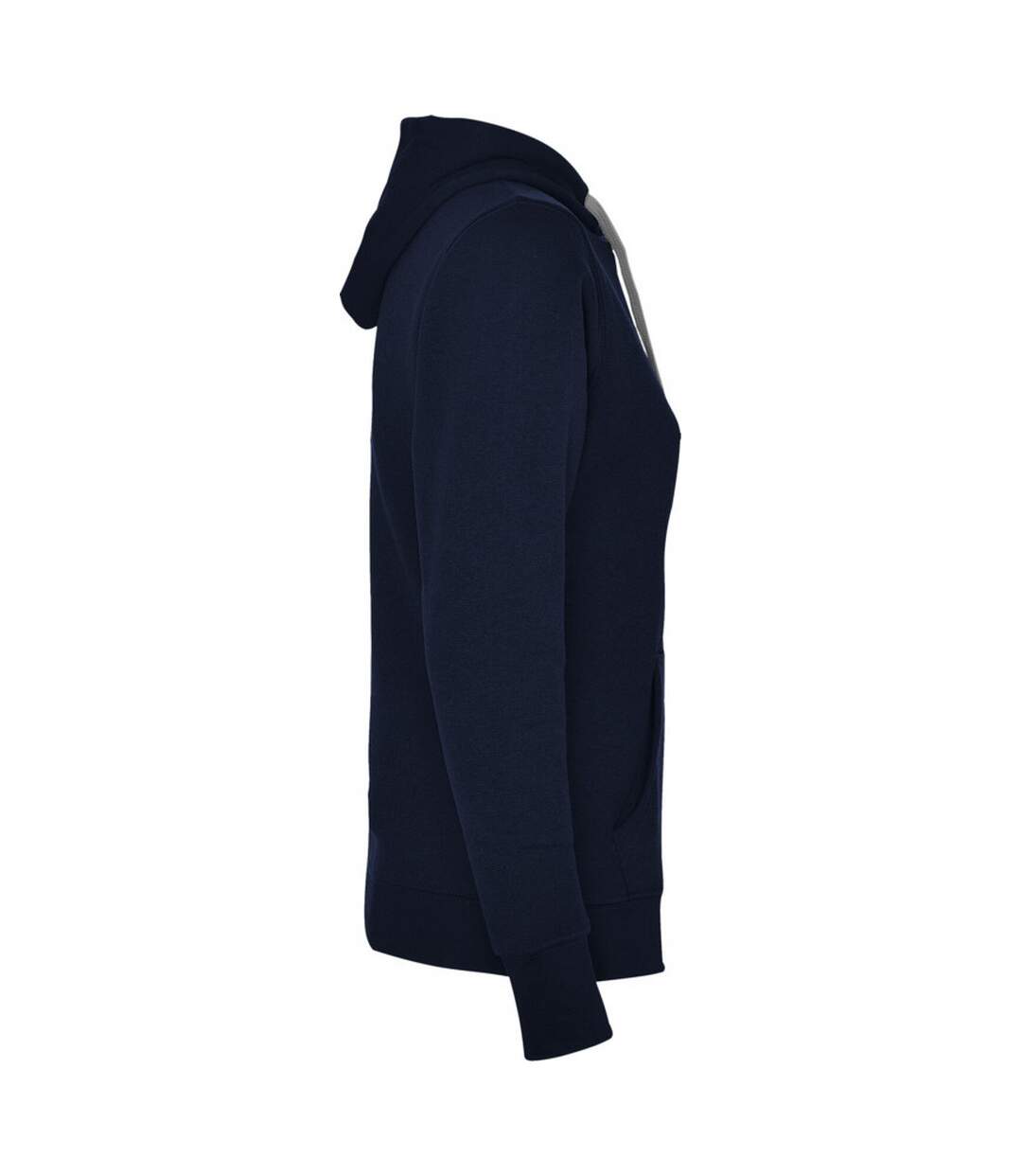 Sweat À Capuche Urban Femme Bleu Marine Gris Chiné Roly-3