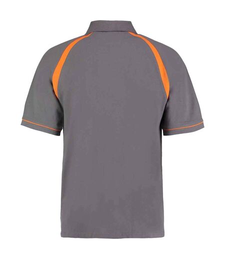 Polo Oak Hill Homme Charbon Orange Kustom Kit