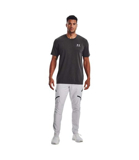 Mens Unstoppable Slim Combat Trousers Grey Under Armour