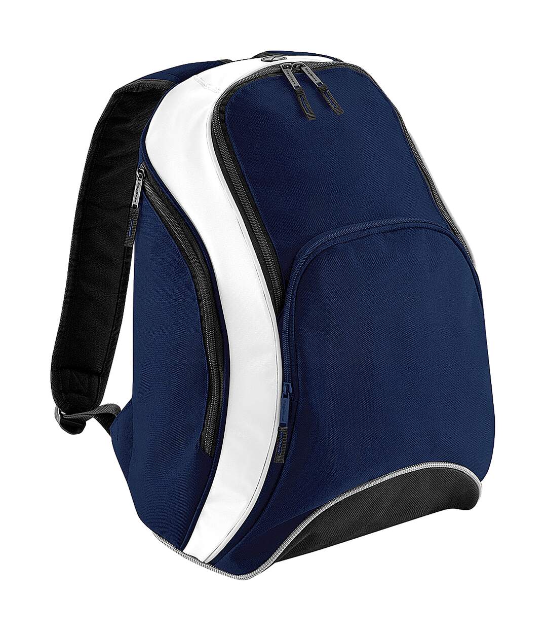 Sac à dos 21 litres taille unique bleu marine/blanc Bagbase-1