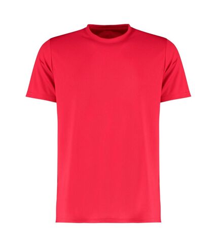 Kustom Kit Mens Cooltex Plus Moisture Wicking T-Shirt (Red)