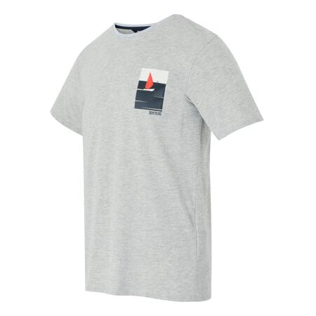 T-shirt cline homme marl gris Regatta