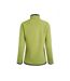 Womens/ladies beye grid eco friendly quarter zip fleece top tarragon Weird Fish-2