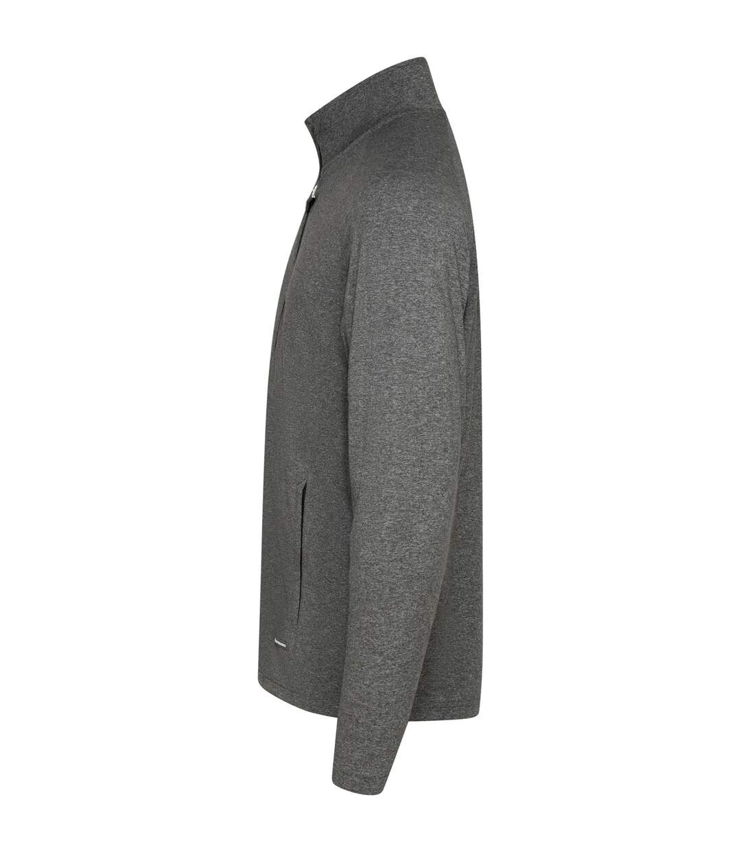 Mens Adapt Full Zip Jacket Anthracite Melange Cutter & Buck-3