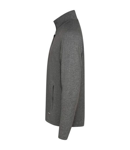 Mens Adapt Full Zip Jacket Anthracite Melange Cutter & Buck