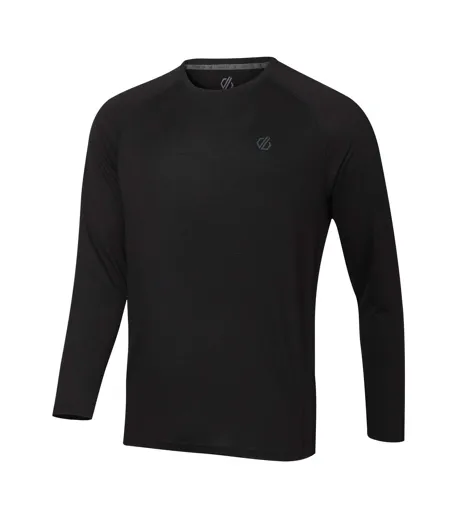 T-shirt Manches Longues Agile Homme Noir Dare 2B