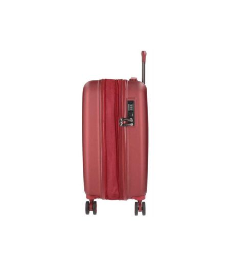 Movom - Valise cabine extensible Wood - rouge - 9875