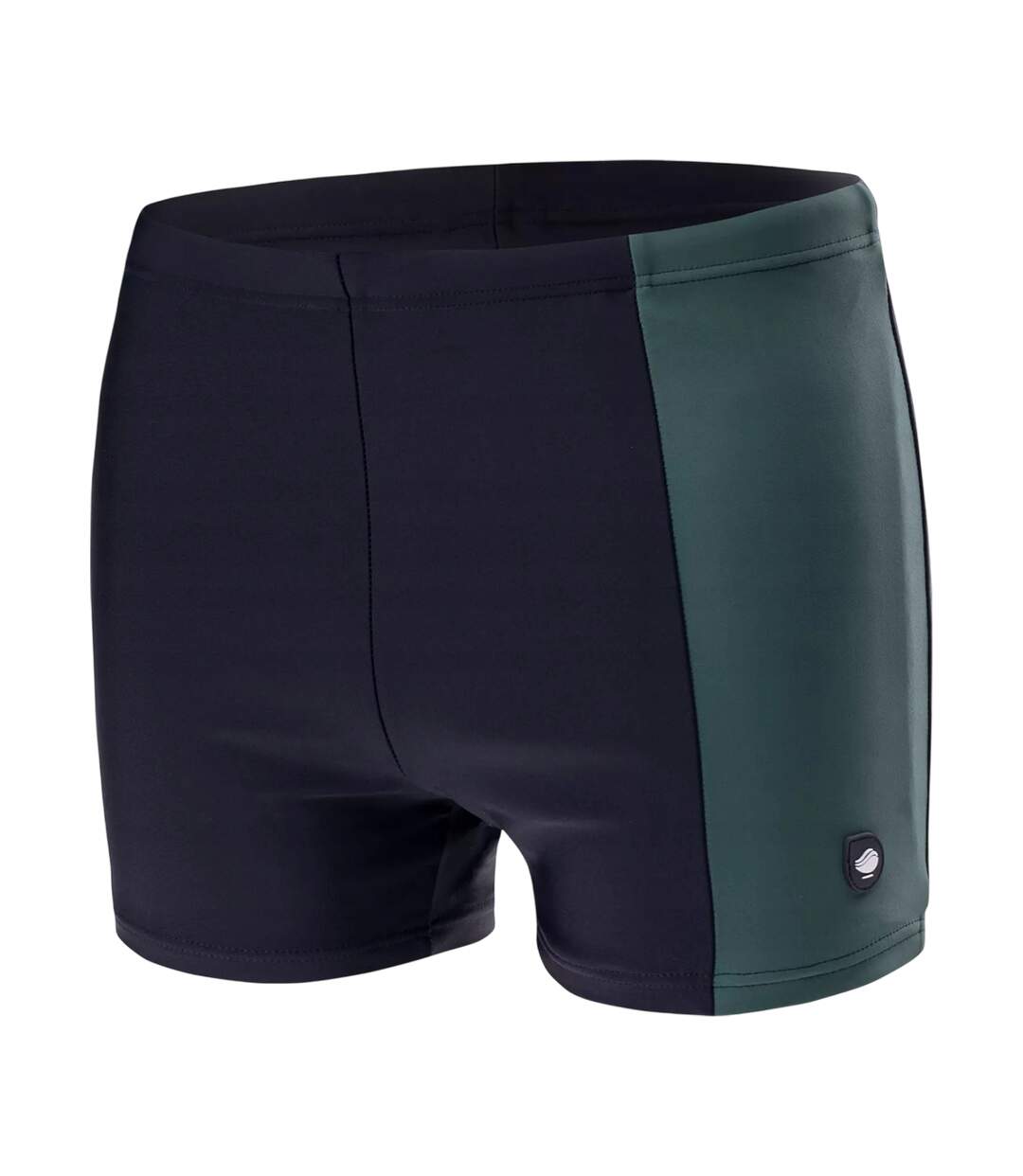 Mens Levu Swim Shorts Black Green Aquawave-3