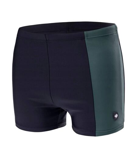 Mens Levu Swim Shorts Black Green Aquawave