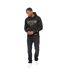 Sweat À Capuche Campbox Homme Noir Crosshatch-4