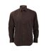 Collection Chemise À Manches Longues Homme Chocolat Russell-2