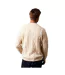 Mens Cable Knit Crew Neck Jumper Off White Burton-3