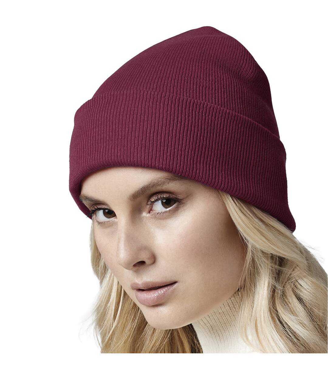 Bonnet original adulte bordeaux Beechfield