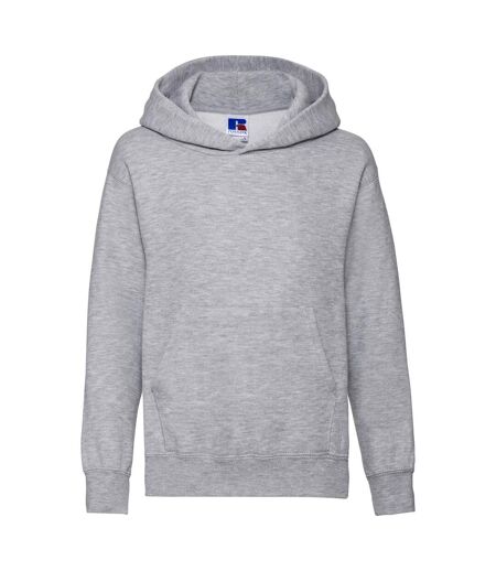 Sweat À Capuche Enfant Oxford Clair Chiné Russell