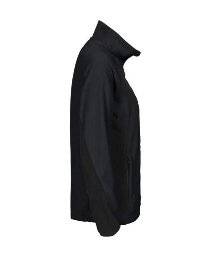 Womens/ladies Prio 2326 Microfleece Raglan Fleece Jacket Black Projob