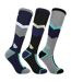 3 Pack Mens Ski Socks Cushioned Thermal Moisture Wicking Winter Sports Socks-4