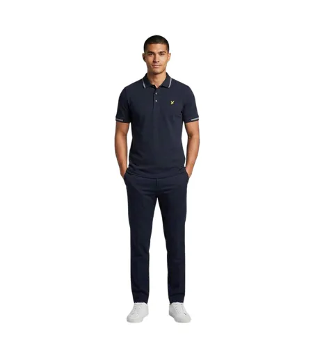 Mens Polo Shirt Dark Navy Lyle & Scott
