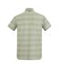 Chemise Manches Courtes De Voyage Motif/style À Carreaux Homme Vert Pâle Regatta-3