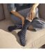 Gentle Grip - 6 Paires Chaussettes Femme Coton Douces Sans Élastique-4