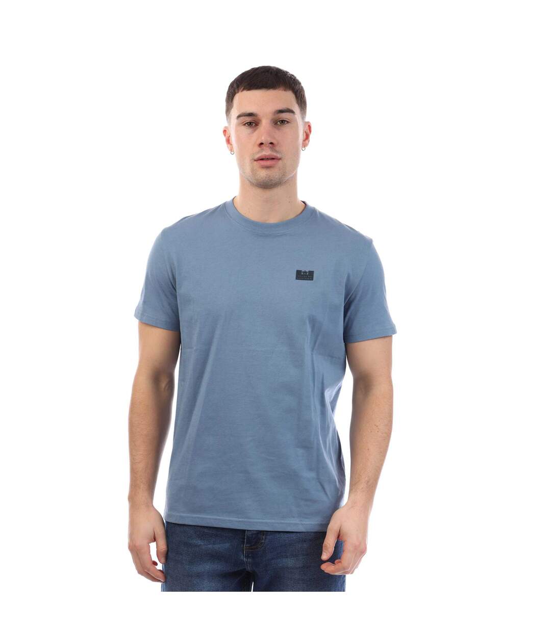 Mens Bridgetown Logo T-shirt Blue Weekend Offender-2