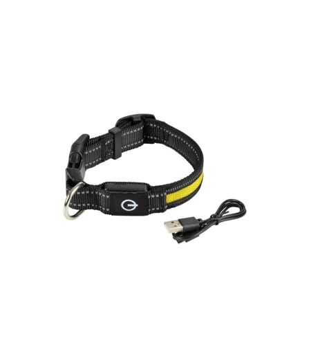 Collier Lumineux Pour Chien LED 35cm Jaune