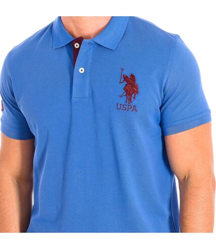 KORYCBAD Short Sleeve Polo with contrasting lapel collar 64779 man