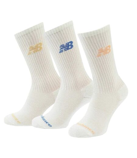 Lot De 3  Chaussettes Adulte Écru New Balance