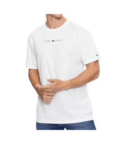 T-shirt Blanc Homme Tommy Hilfiger Gold Line - L