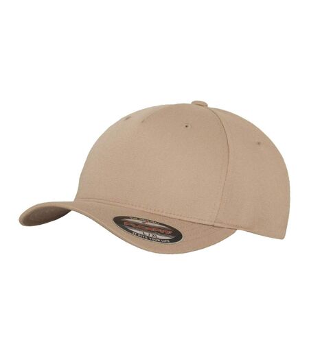 Casquette De Baseball Motif/style 5 Panneaux Marron Kaki Flexfit