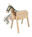 Cheval de jardin en bois pour enfants