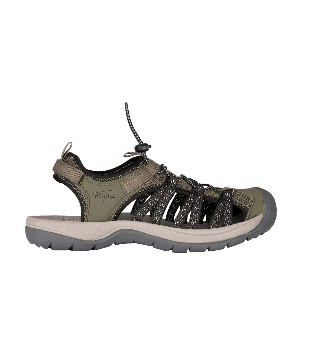 Sandales De Sport Brontie Femme Kaki Trespass-1
