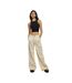 Pantalon À Poches Femme Sable Blanc Urban Classics-1