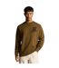 Sweat Motif/style Logo Ondulé Homme Olive Lyle & Scott-1