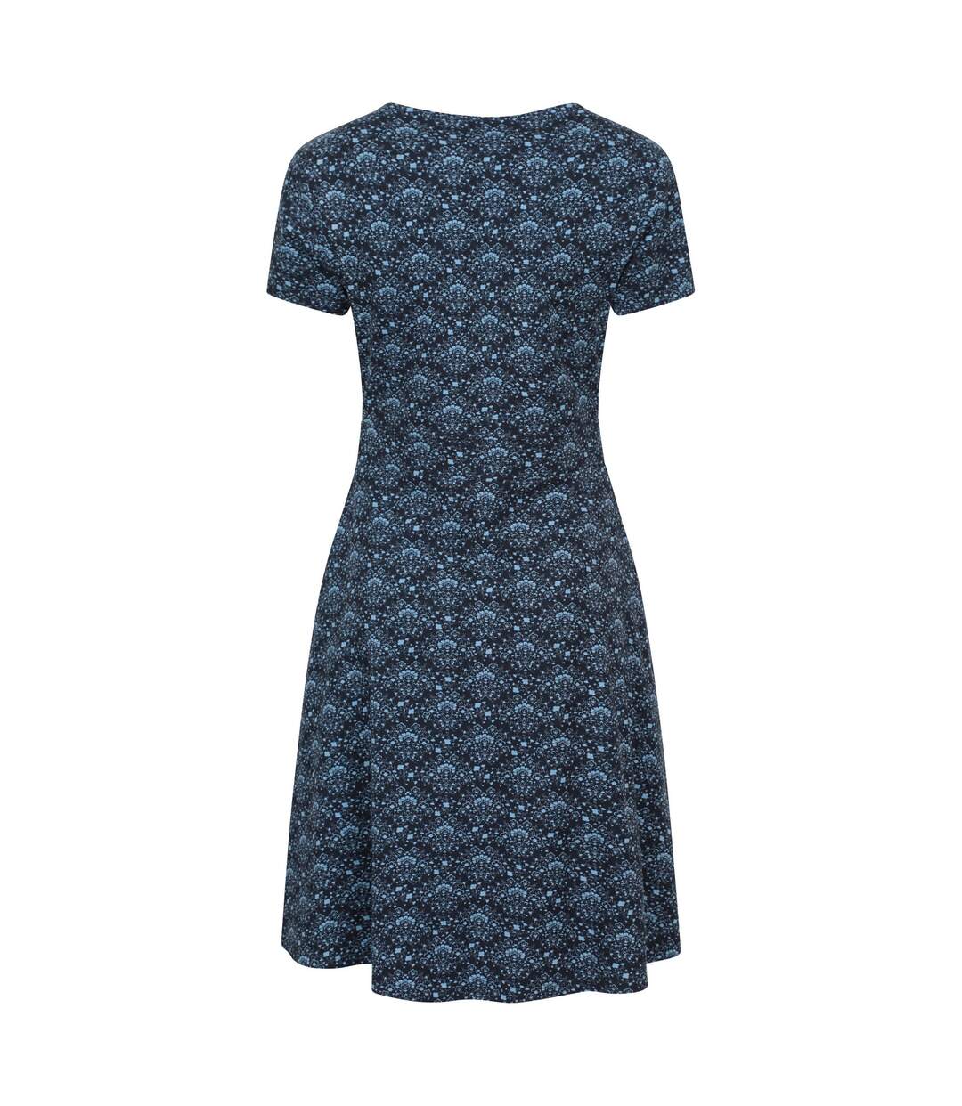 Womens/ladies Orchid Floral Uv Protection Dress Navy Mountain Warehouse-2