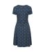 Womens/ladies Orchid Floral Uv Protection Dress Navy Mountain Warehouse-2