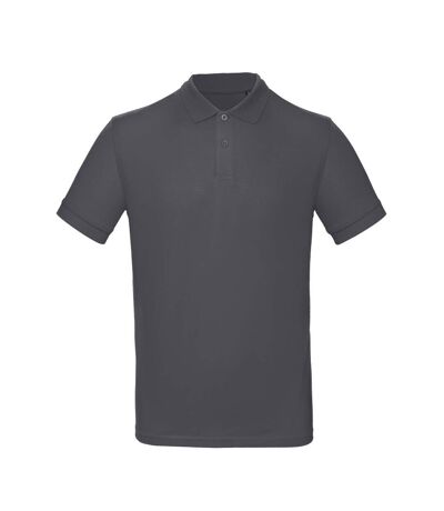 Polo inspire homme gris foncé B&C