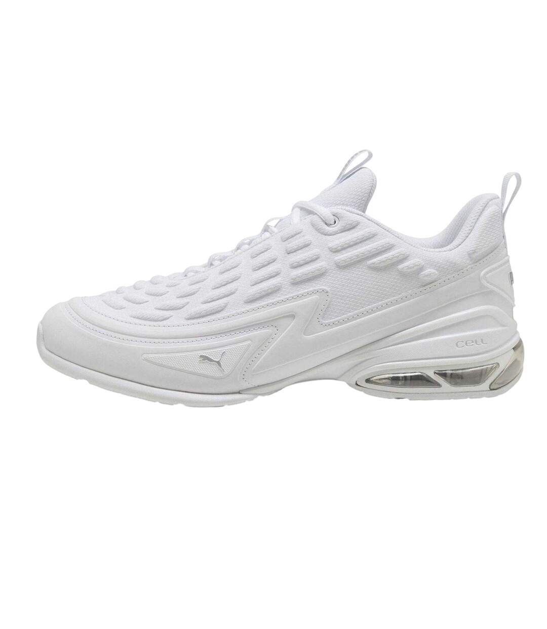 Mens Meza Logo Trainers White Puma-2