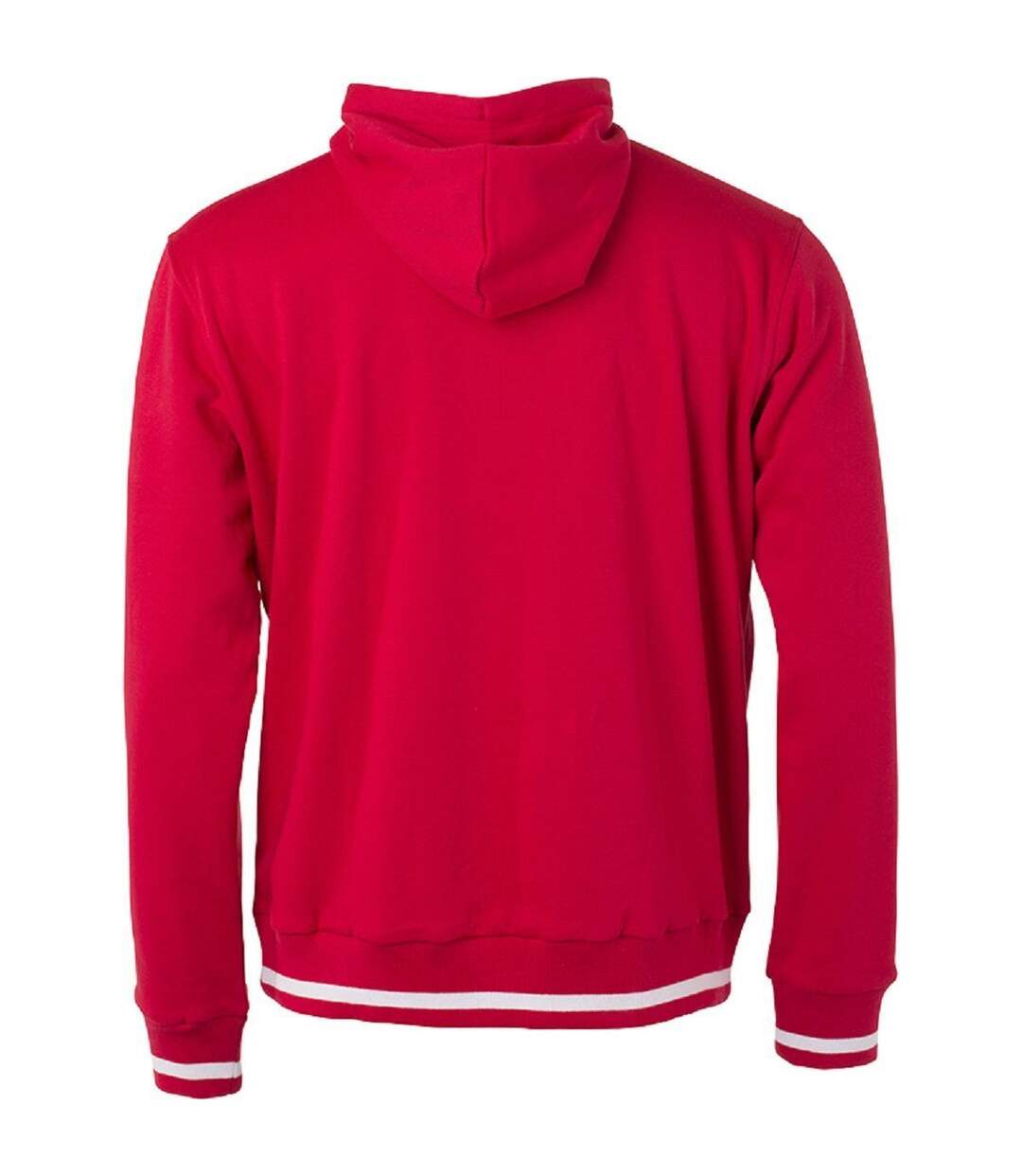 Sweat shirt à capuche homme - JN778 - rouge-2