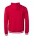 Sweat shirt à capuche homme - JN778 - rouge