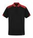 Polo Samurai Homme Noir Rouge Roly Workwear-1