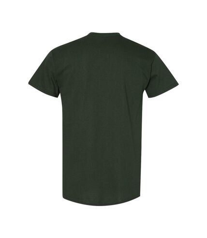 Gildan – Lot de 5 T-shirts manches courtes - Hommes (Vert forêt) - UTBC4807
