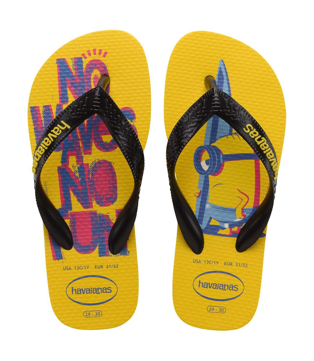 Tong Enfant à enfiler Havaianas Minions-1