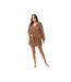 Brave Soul Womens/Ladies Leopard Print Dressing Gown (Leopard Print) - UTUT916-3