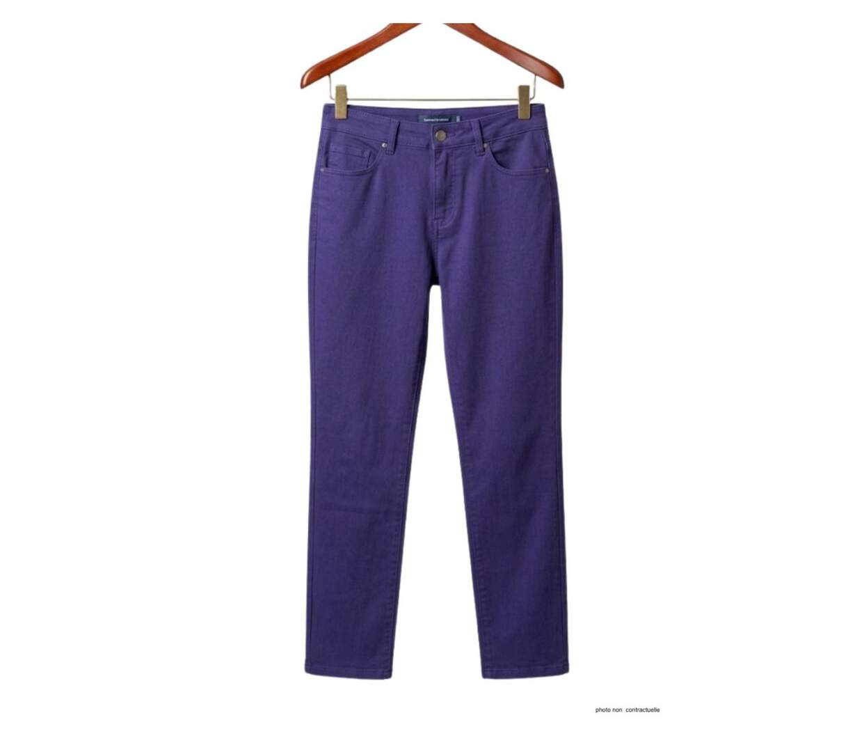 MAYFLOWER CLAUDIA2 : Pantalon femme Bleu Stone Ultra Stretch pour un confort denim total-2